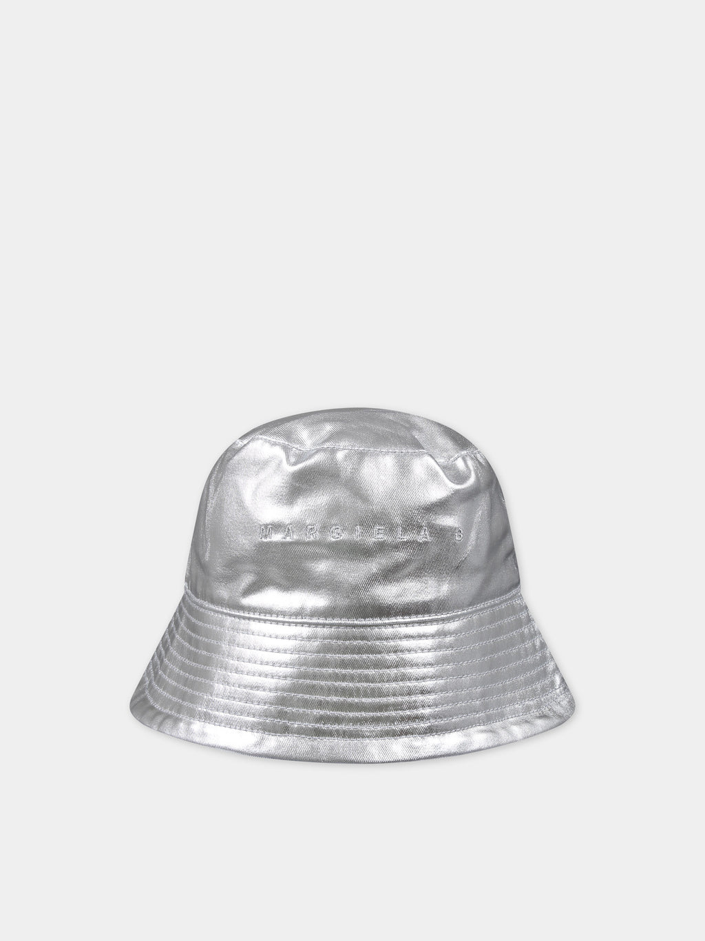 Cloche silver for girl with logo